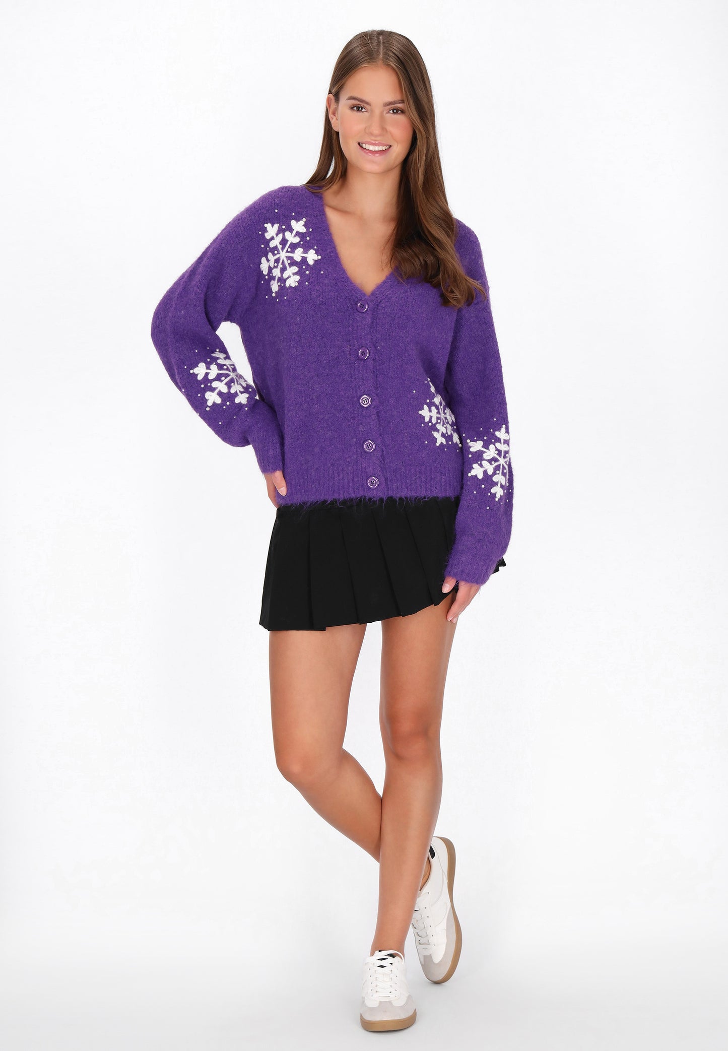 Mymo Damen Strickjacke