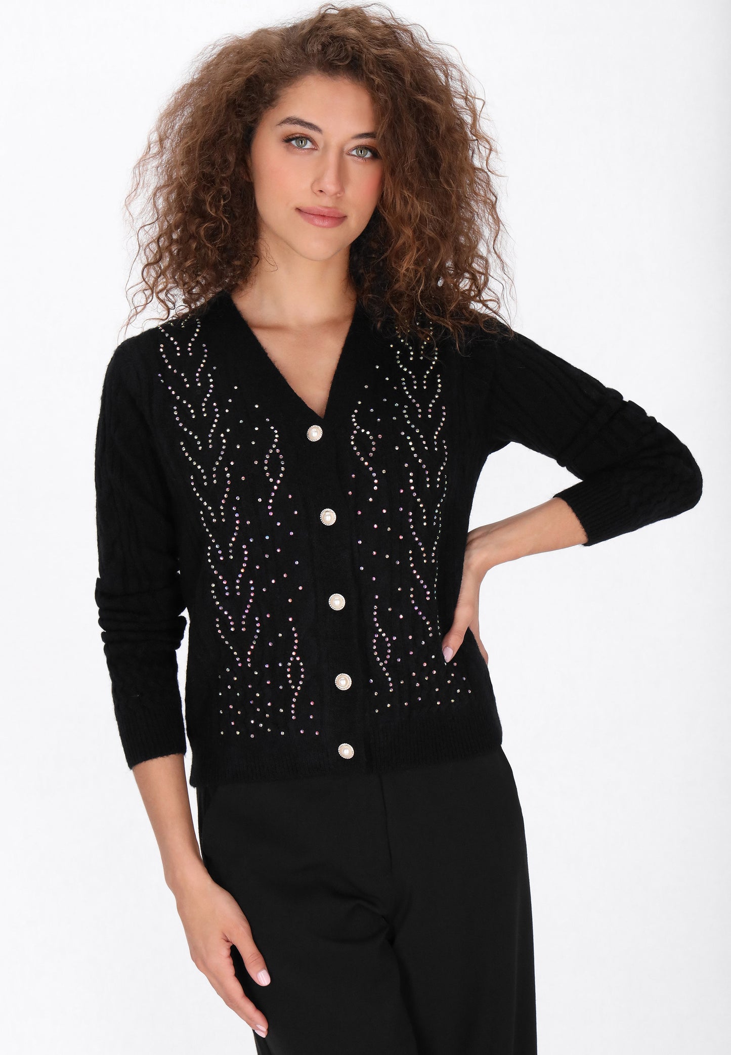 Faina Damen Strickjacke