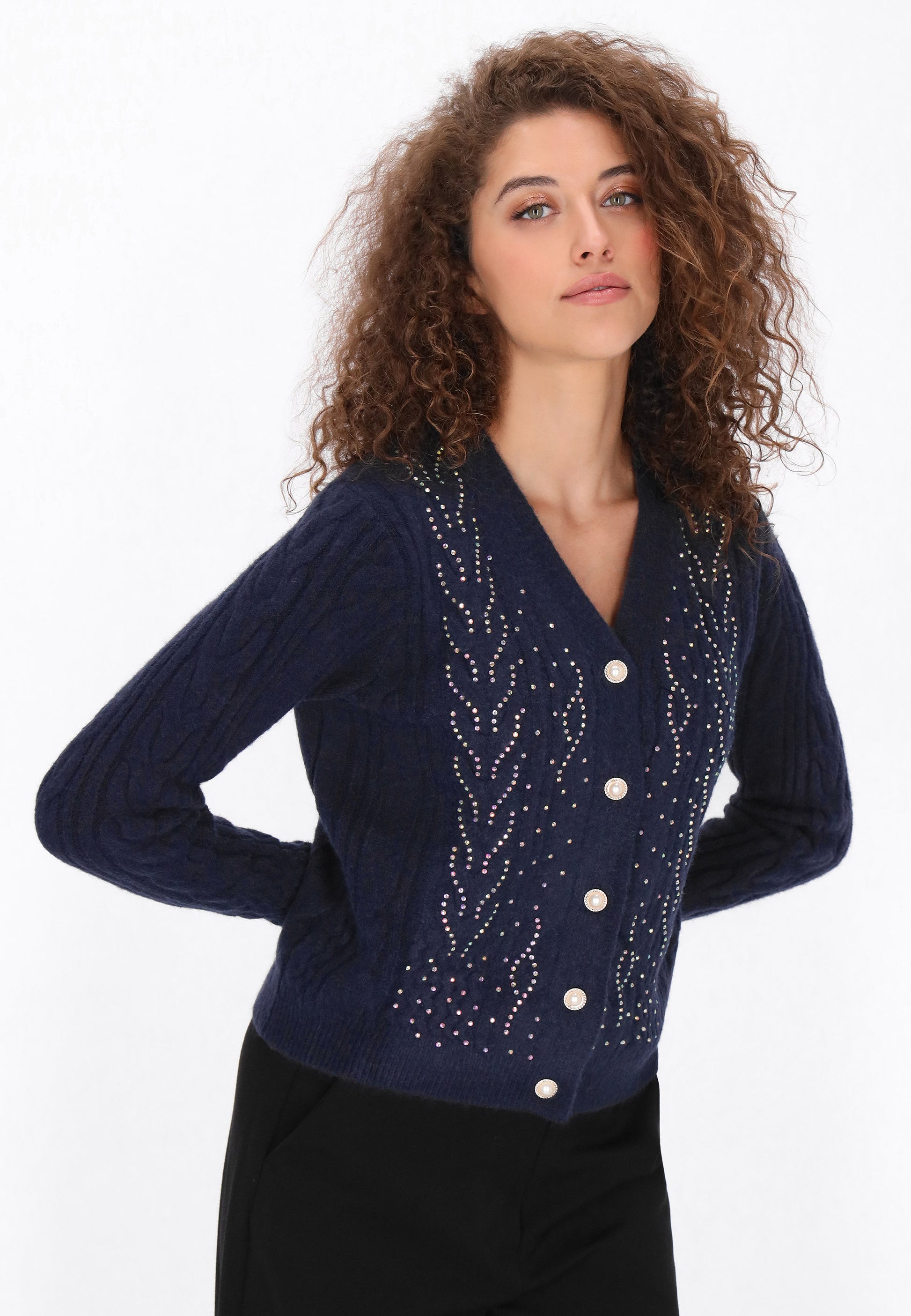 Faina Damen Strickjacke