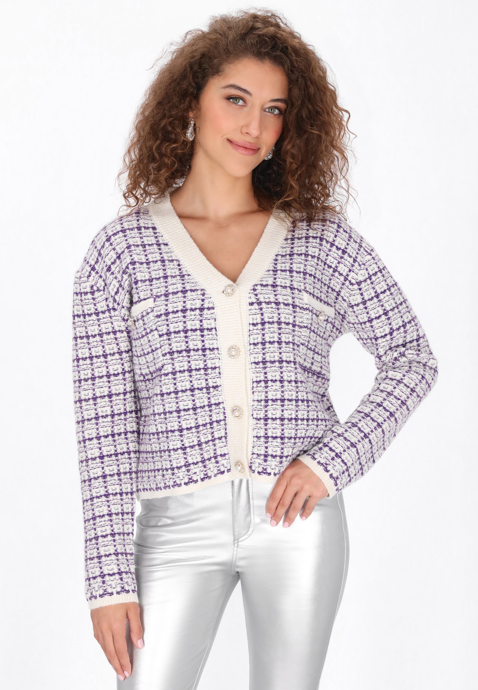 Faina Damen Strickjacke