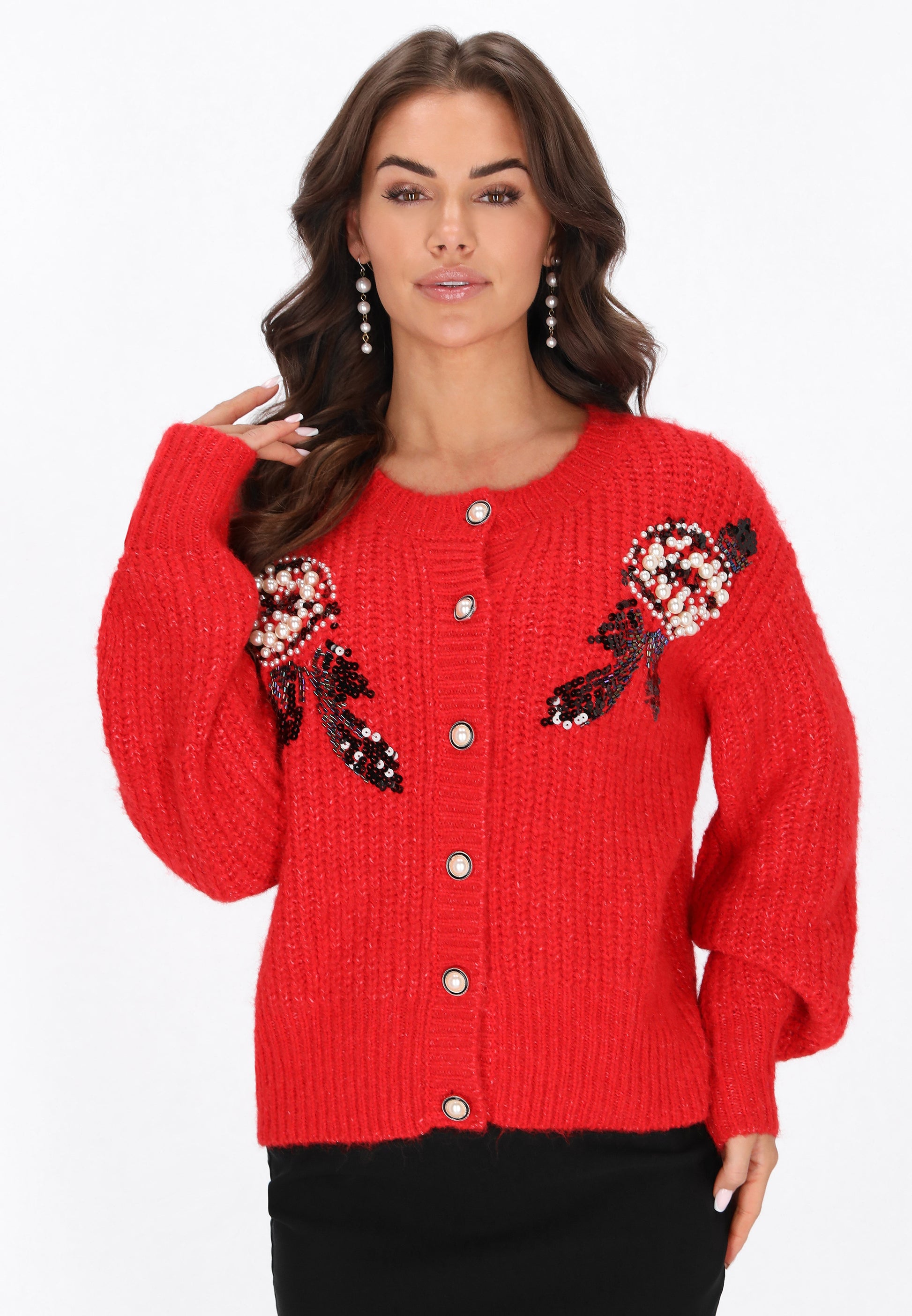 Faina Damen Strickjacke