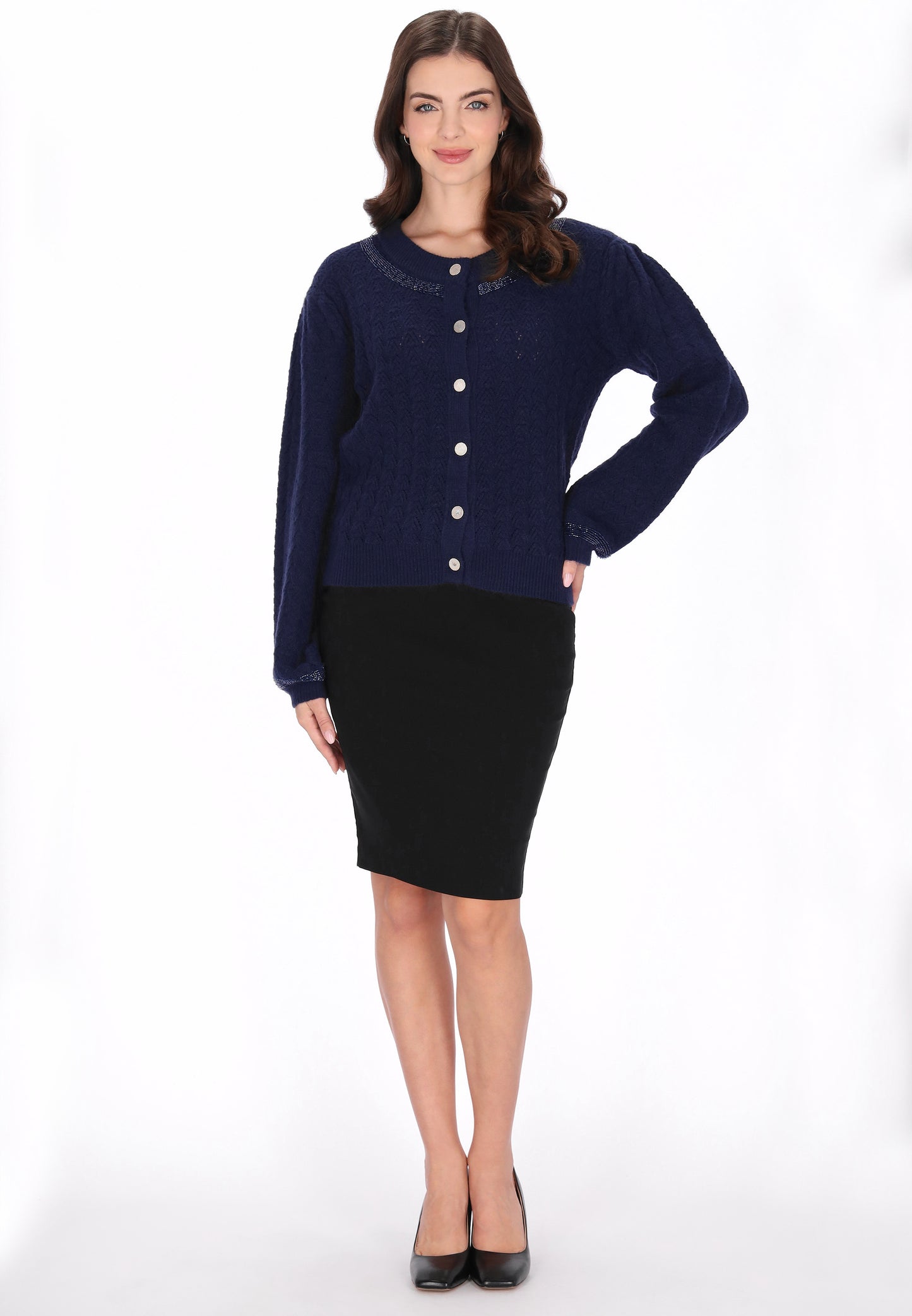 usha BLACK LABEL Women's Cardigan