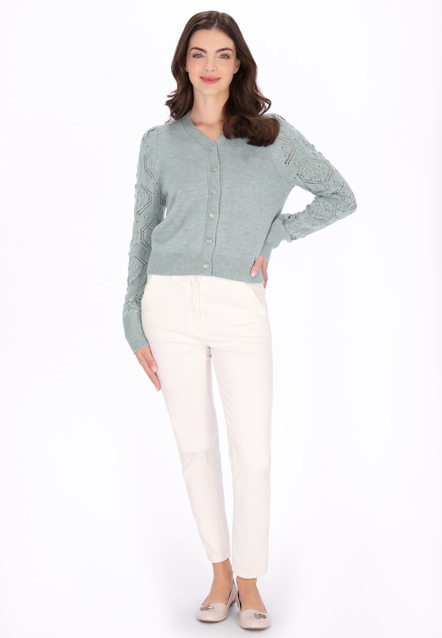 usha Women's Cardigan