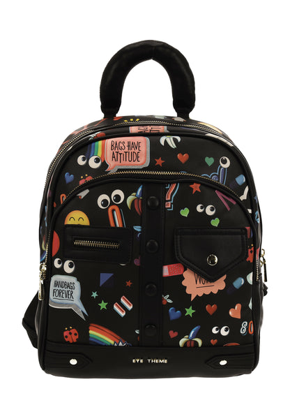 myMo pop EYETHEME Damen-Rucksack