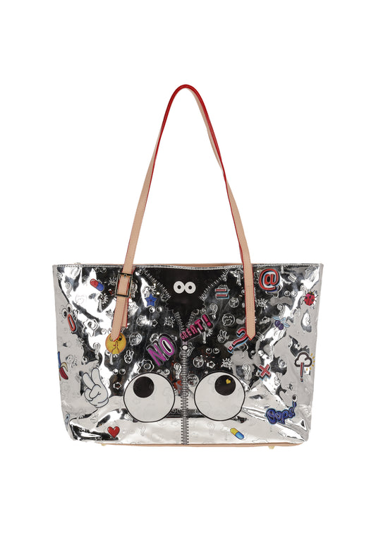 myMo pop EYETHEME Women's 2-In-1 Tote Bag Set
