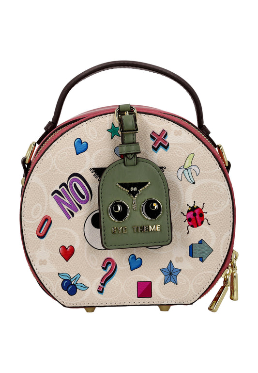 myMo pop EYETHEME Women's Satchel