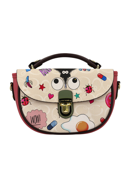 myMo pop EYETHEME Women's Satchel