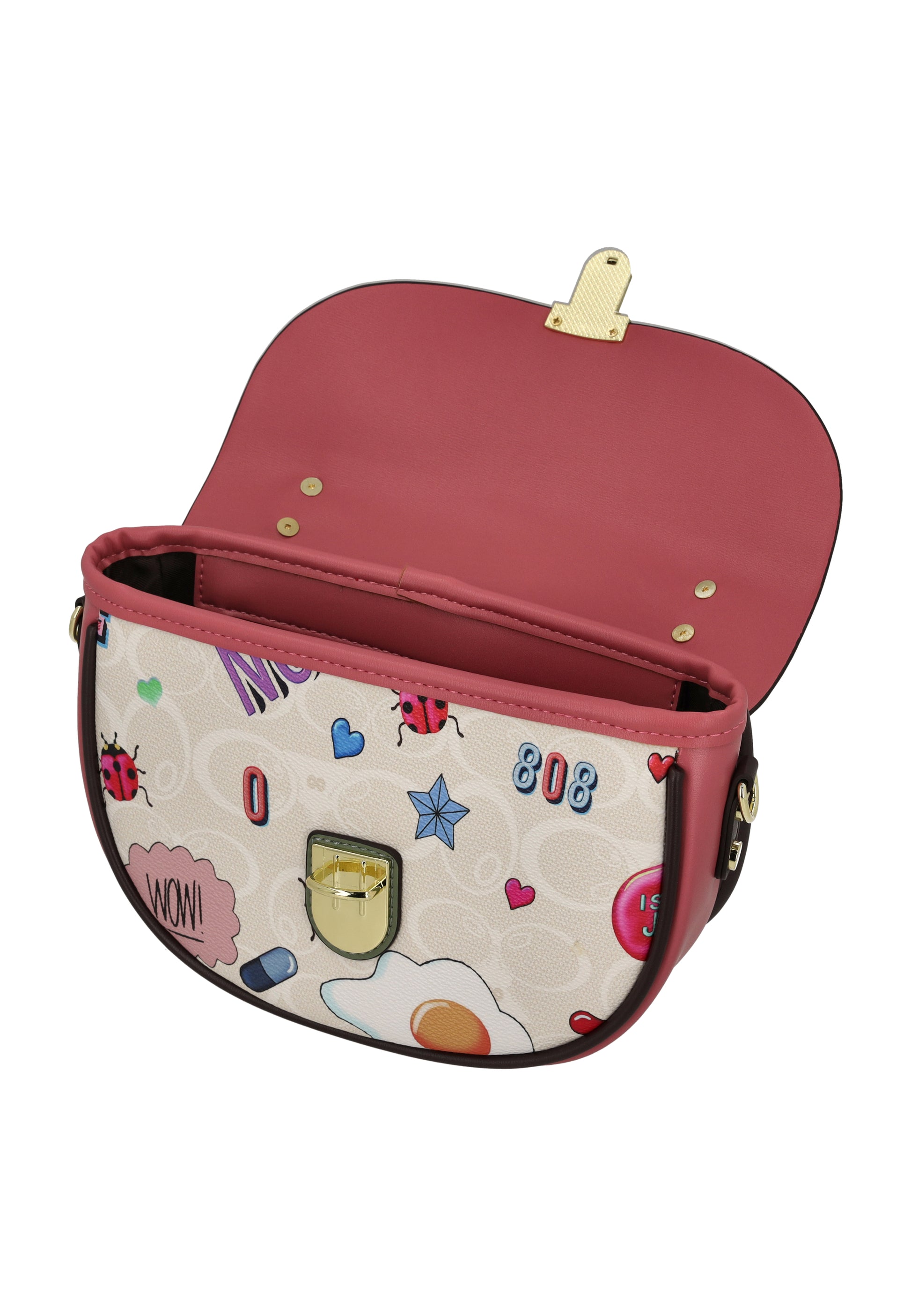 myMo pop EYETHEME Damen-Umhängetasche