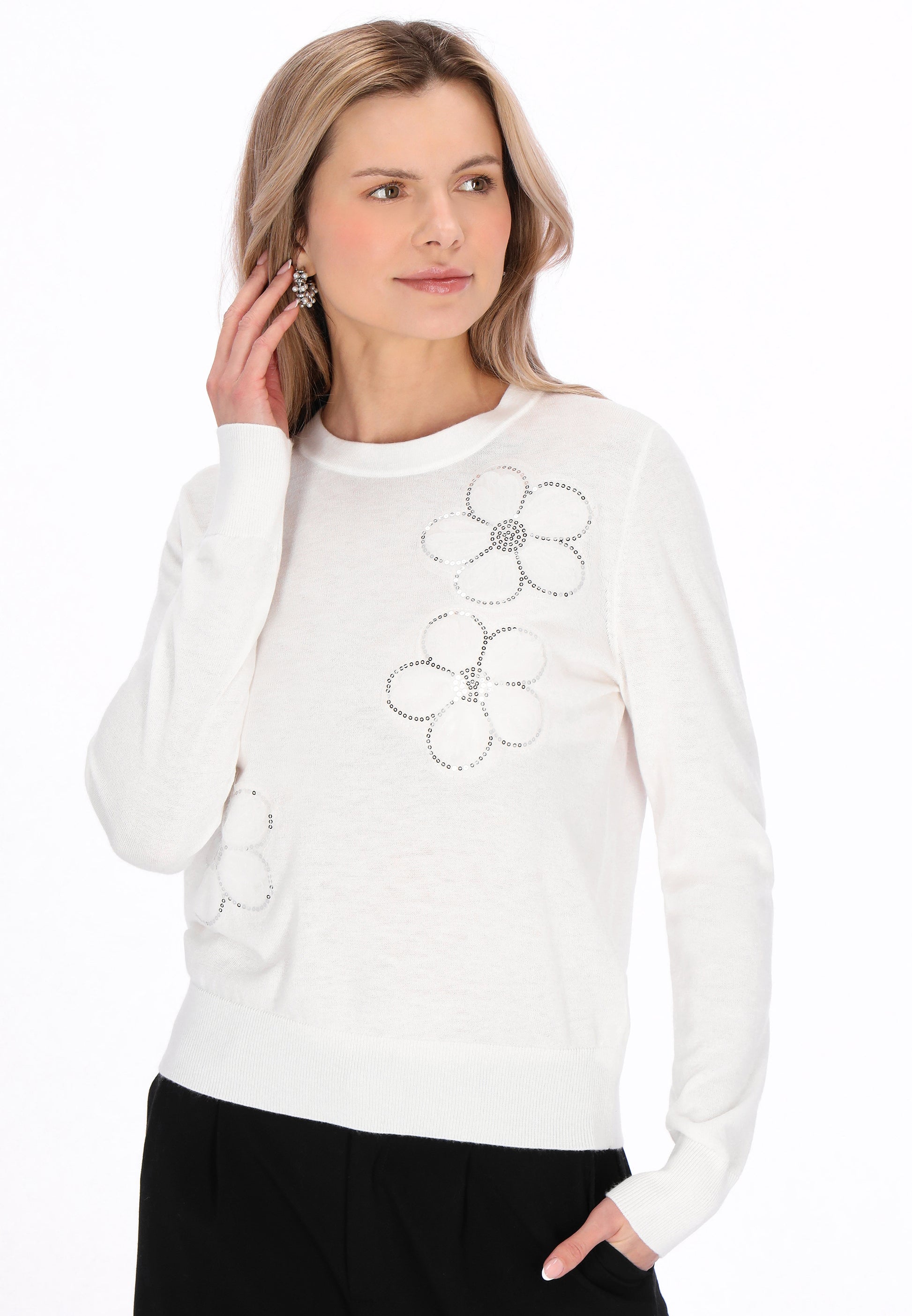 usha BLACK LABEL Women's Sweater