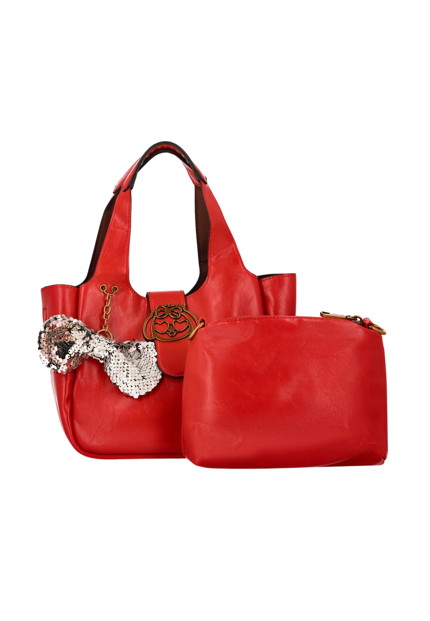 Zestaw damskiej torby typu tote 2 w 1 myMo pop EYETHEME