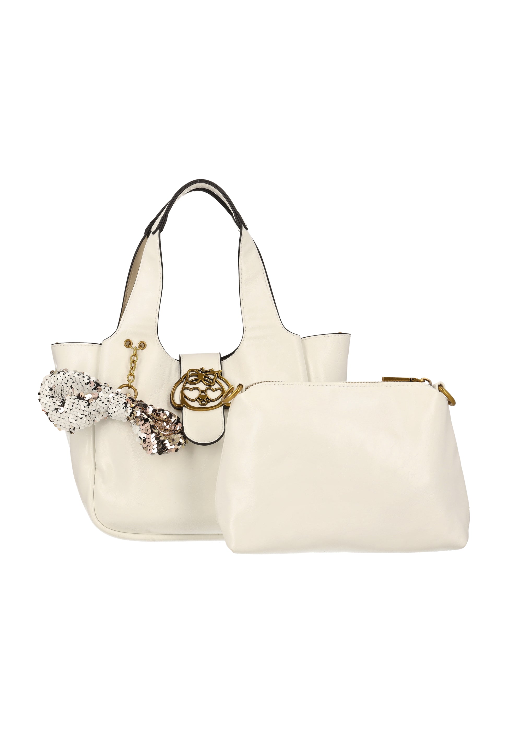 Zestaw damskiej torby typu tote 2 w 1 myMo pop EYETHEME