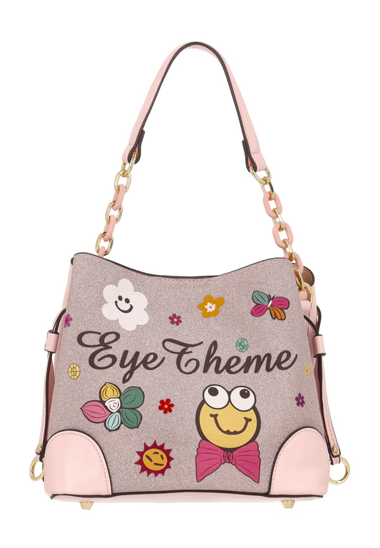myMo pop EYETHEME Women's 2-In-1 Tote Bag Set