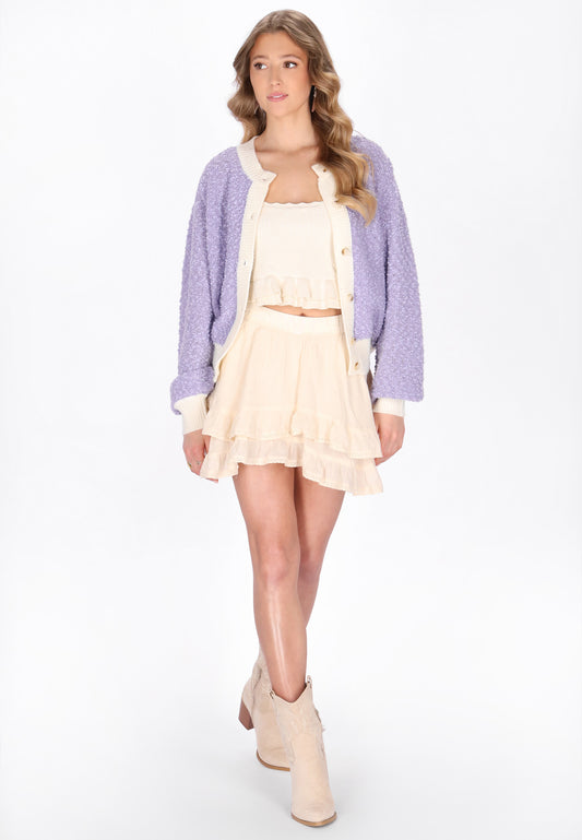 IZIA Damen Strickjacke