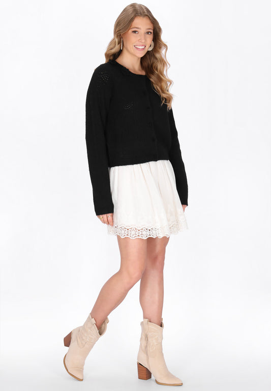 IZIA Damen Strickjacke