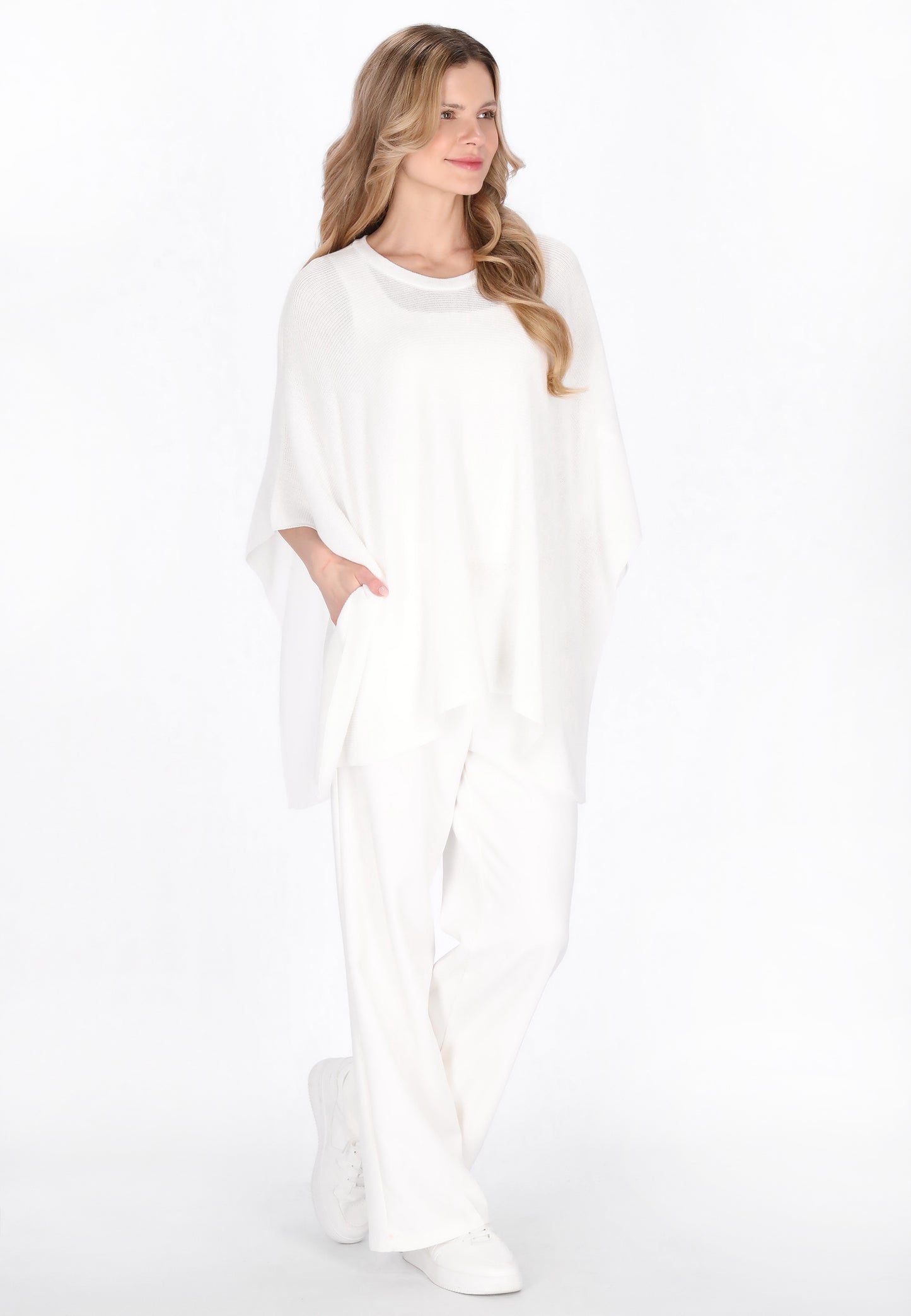 usha WHITE LABEL Women's Poncho