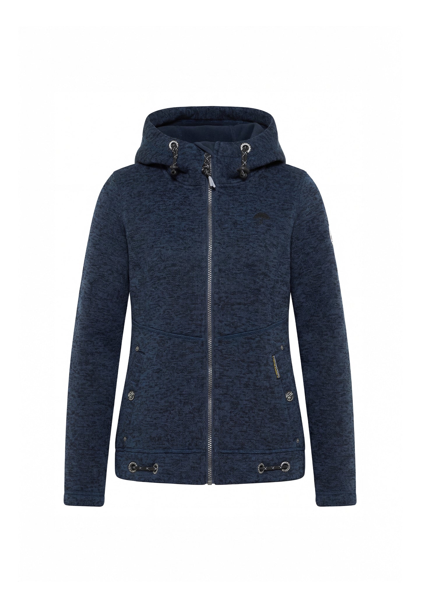 Schmuddelwedda Damen-Fleecejacke aus Strick