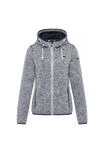 Schmuddelwedda Damen-Fleecejacke aus Strick