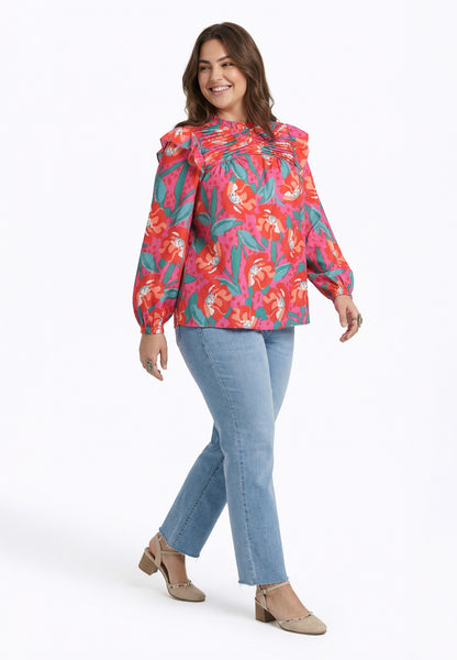 Joella Damen Plus Size Bluse