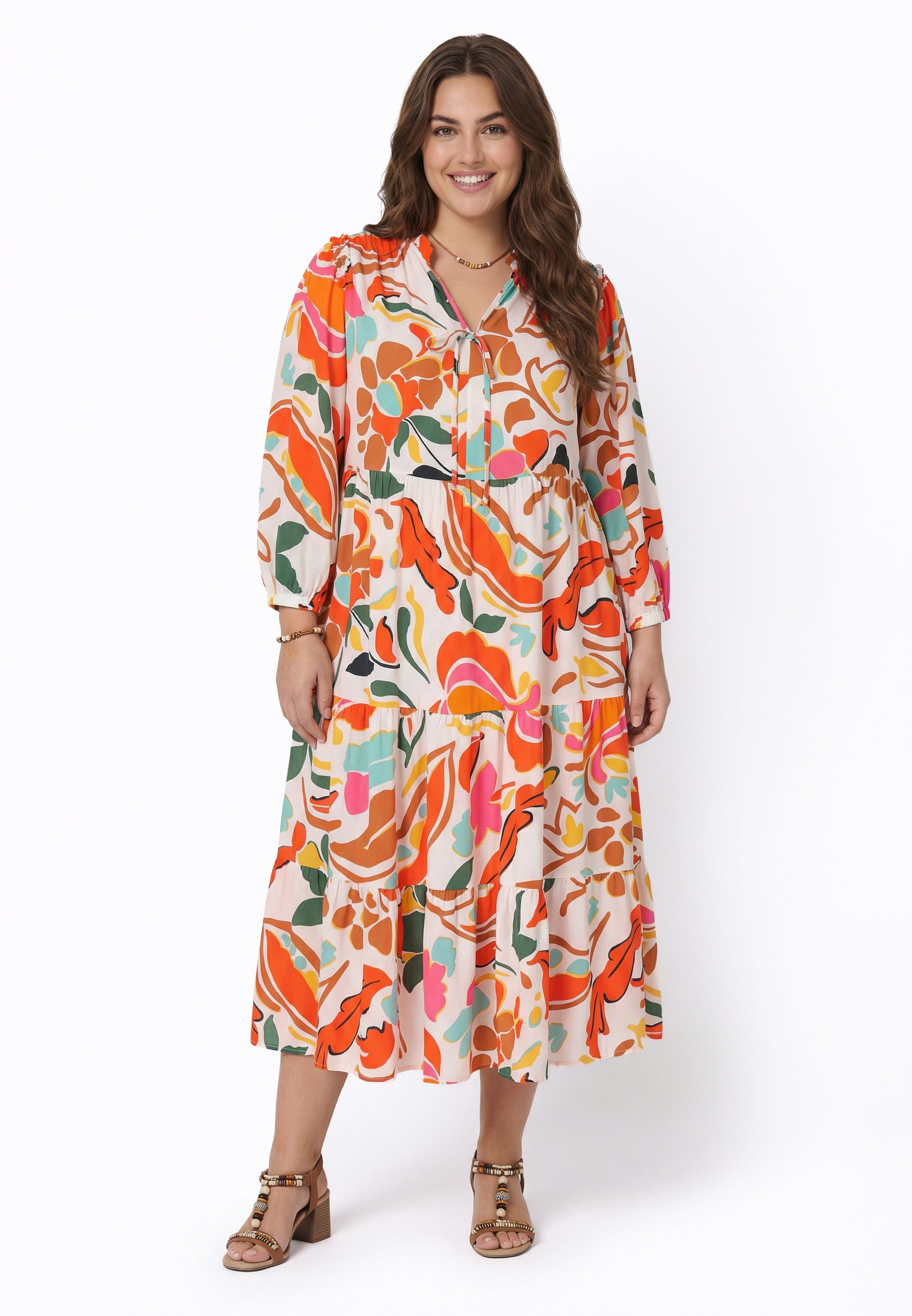 Joella Damen Plus Size Kleid