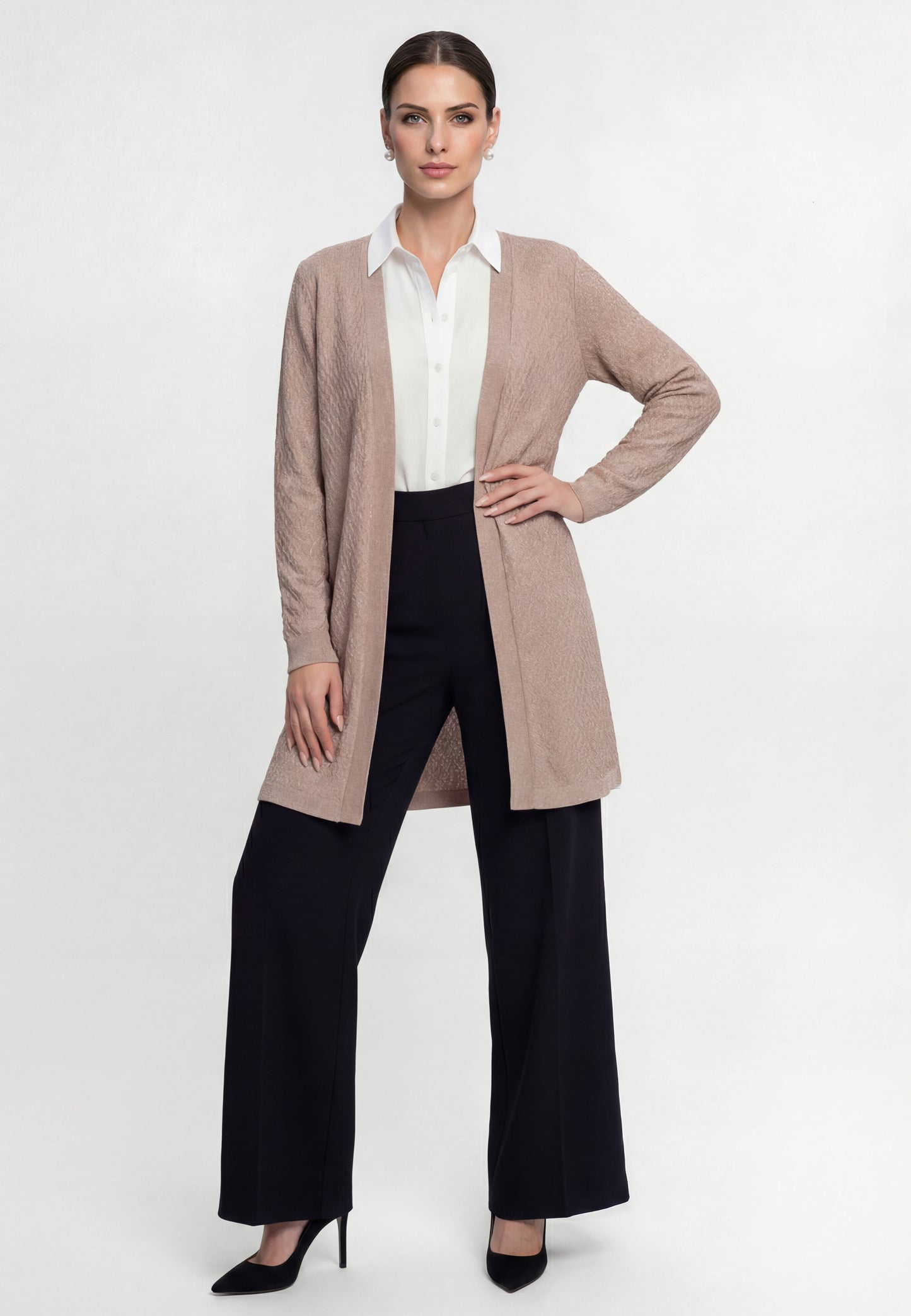 usha BLACK LABEL Damen-Strickjacke