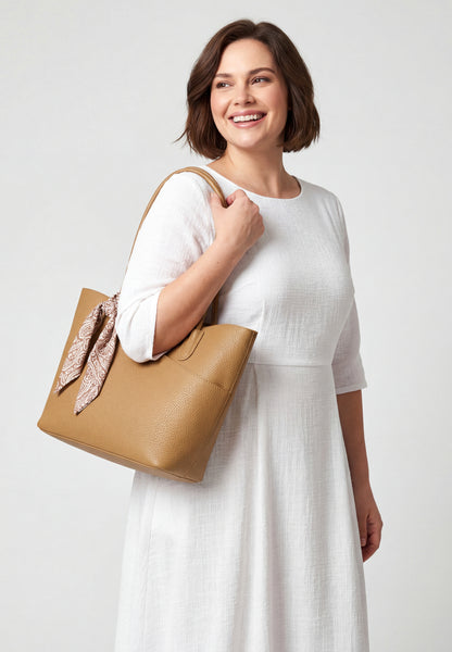Joella Women's 2-In-1 Tote Bag Set