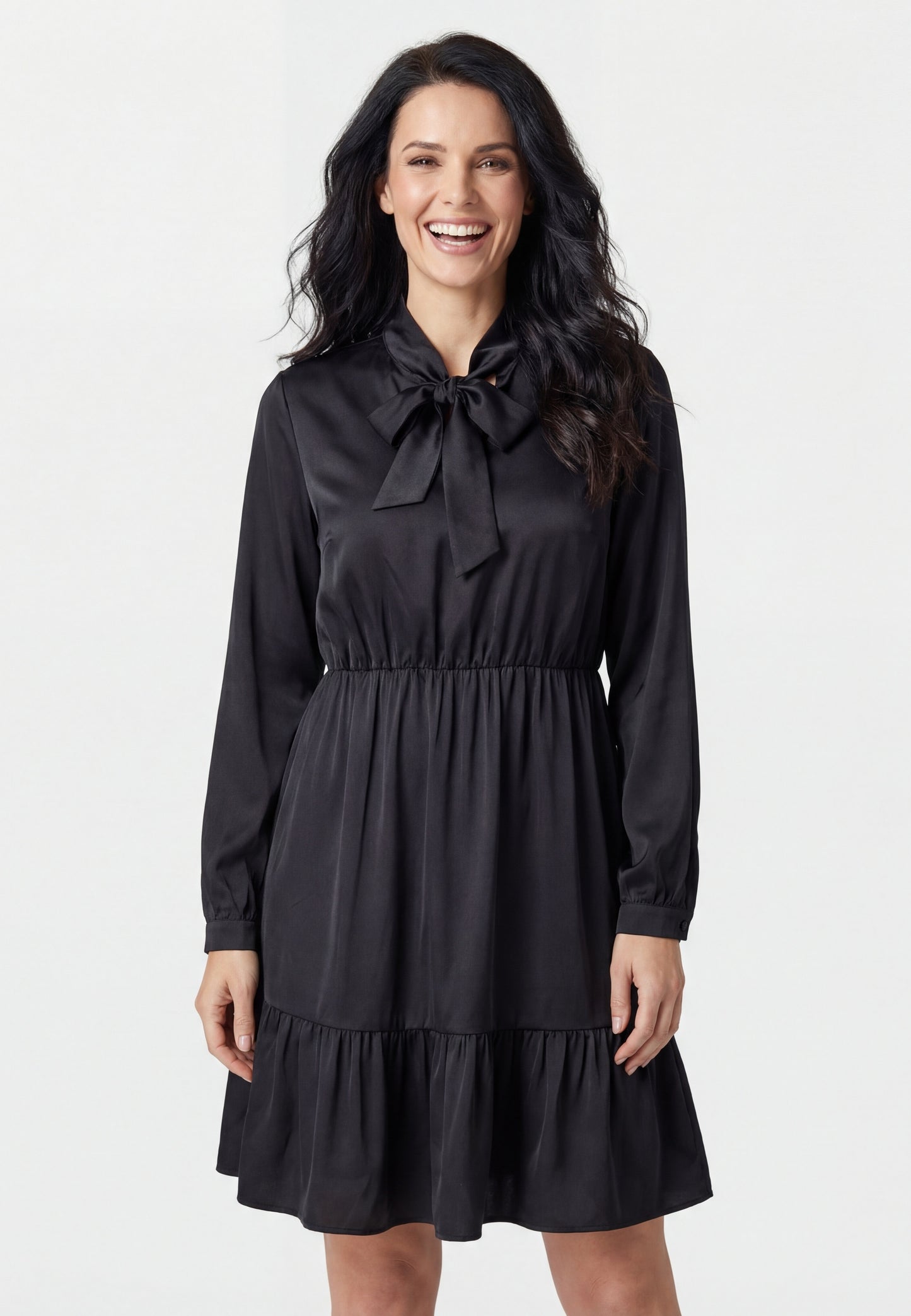 Chancery Women's Midikleid Mit Volant
