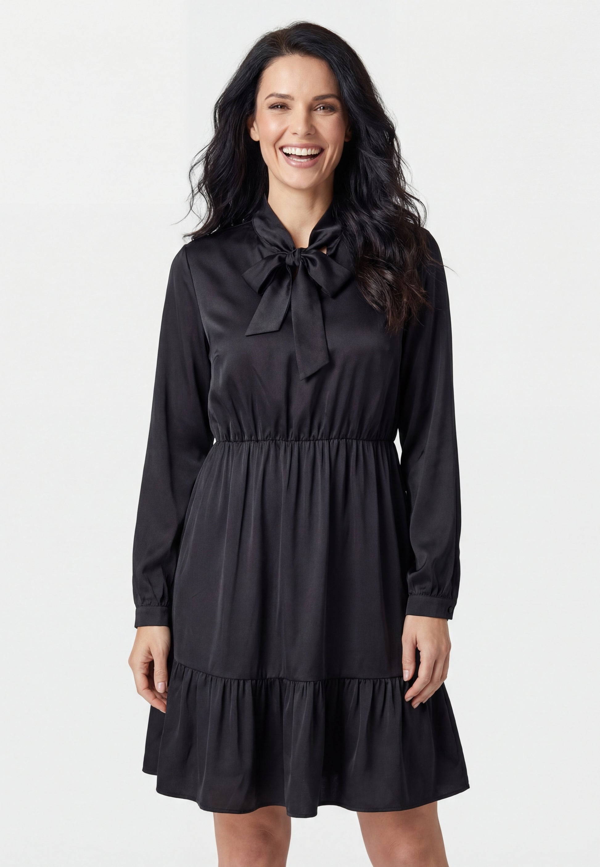 Chancery Women's Midikleid Mit Volant