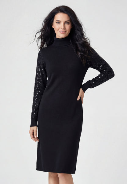 Chancery Women's Strickkleid Mit Pailletten