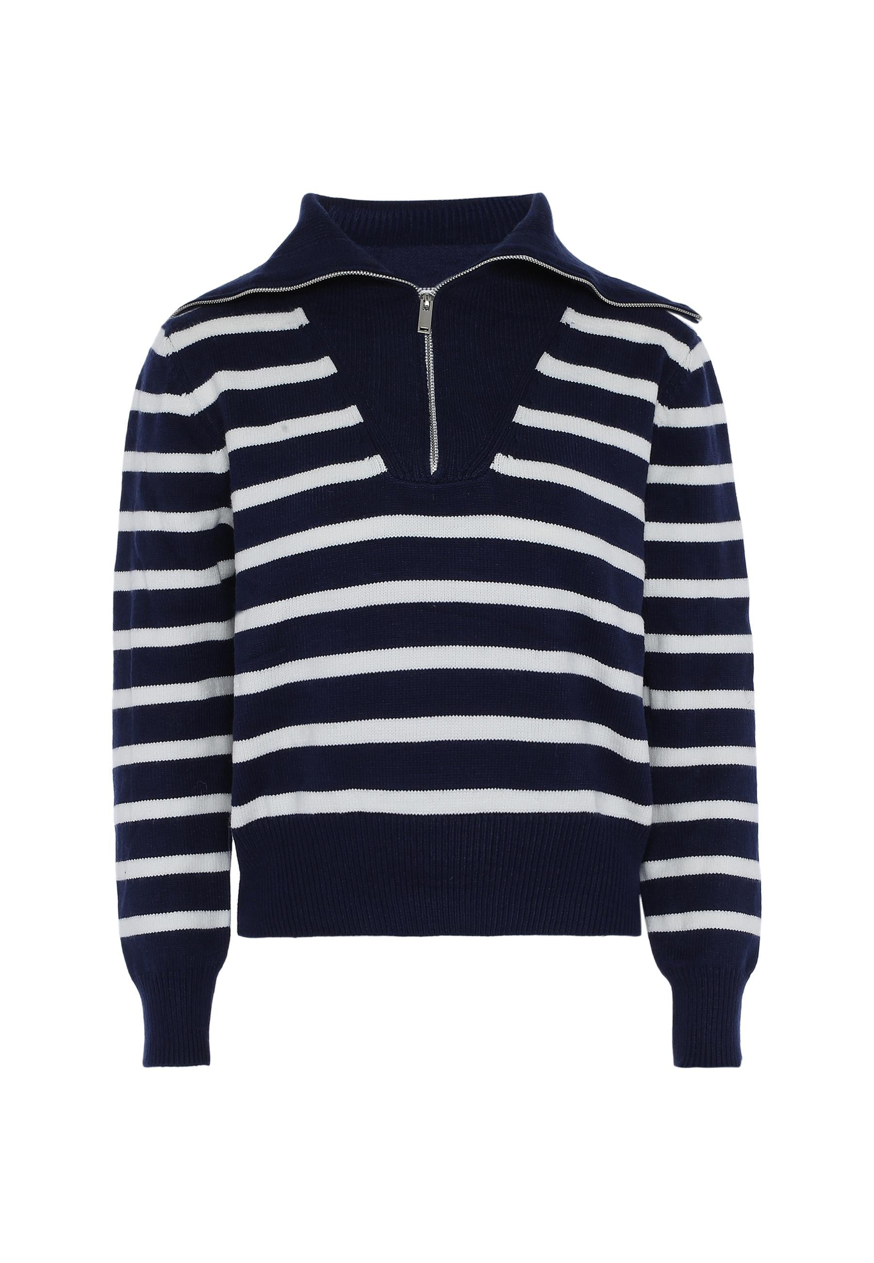 Caley Women's Sweater With Stripes
