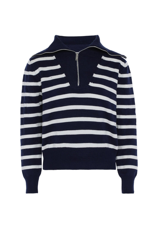 Caley Women's Sweater With Stripes