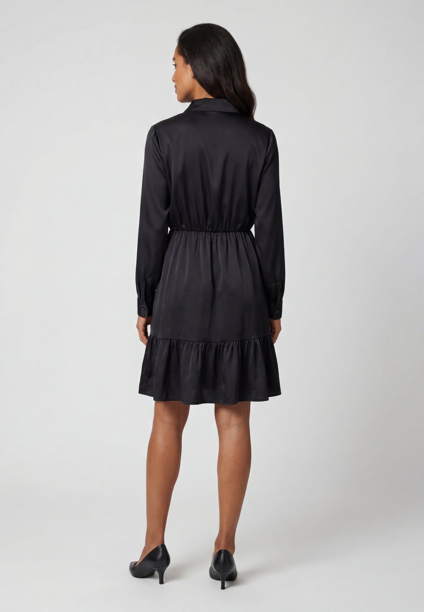 Lynnea Women's Midikleid Mit Volant