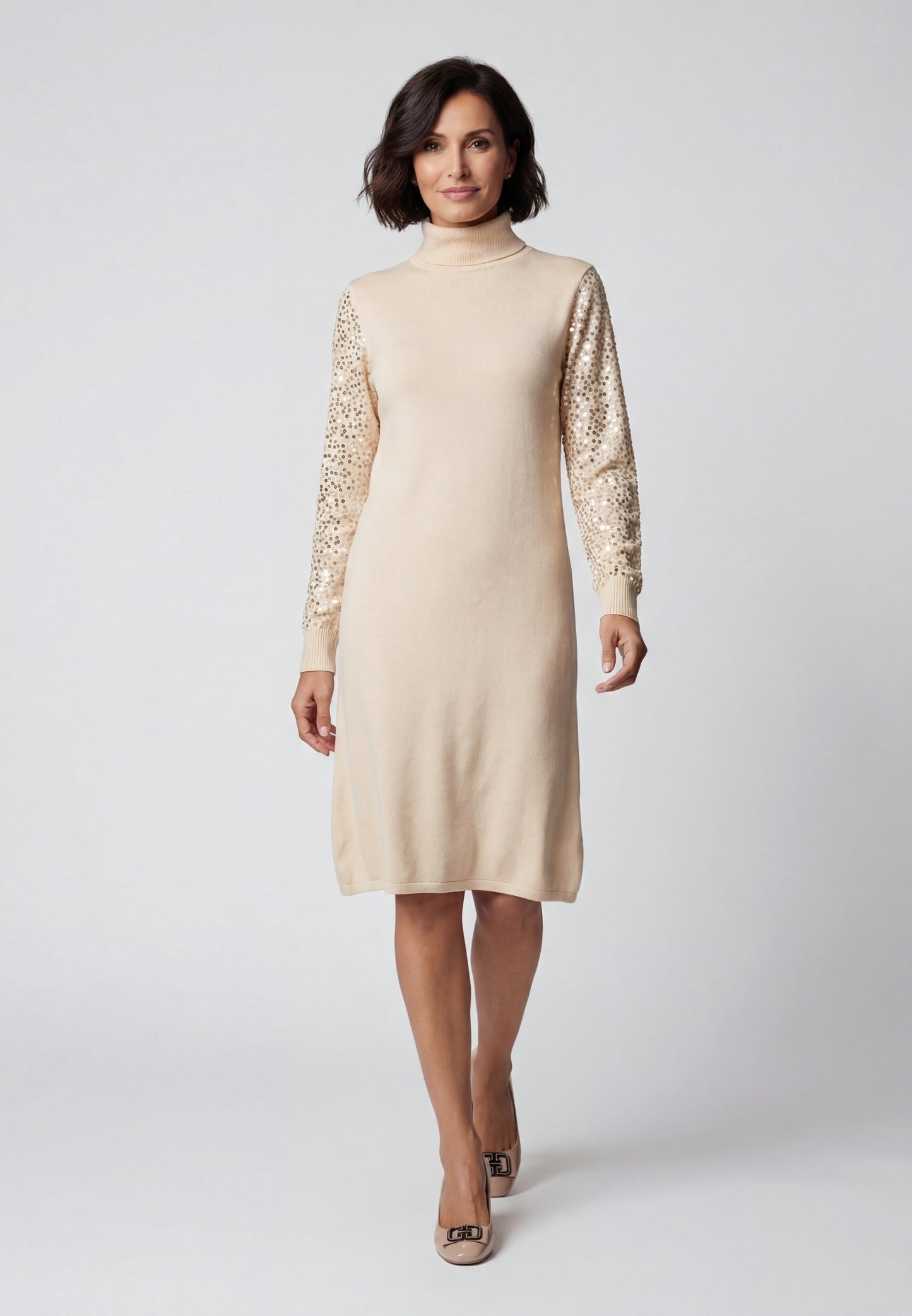 Lynnea Women's Strickkleid Mit Pailletten