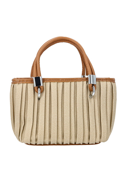 Usha Women's Eco-Leather Zip-Up Handbag