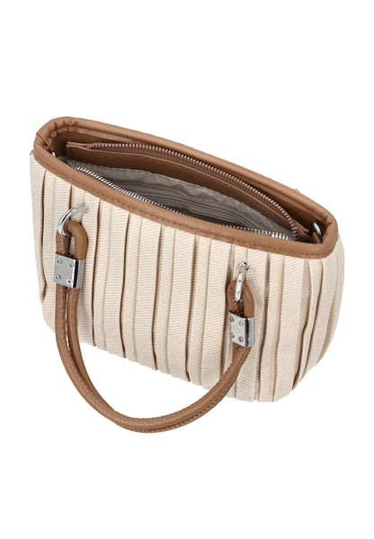 Usha Women's Eco-Leather Zip-Up Handbag