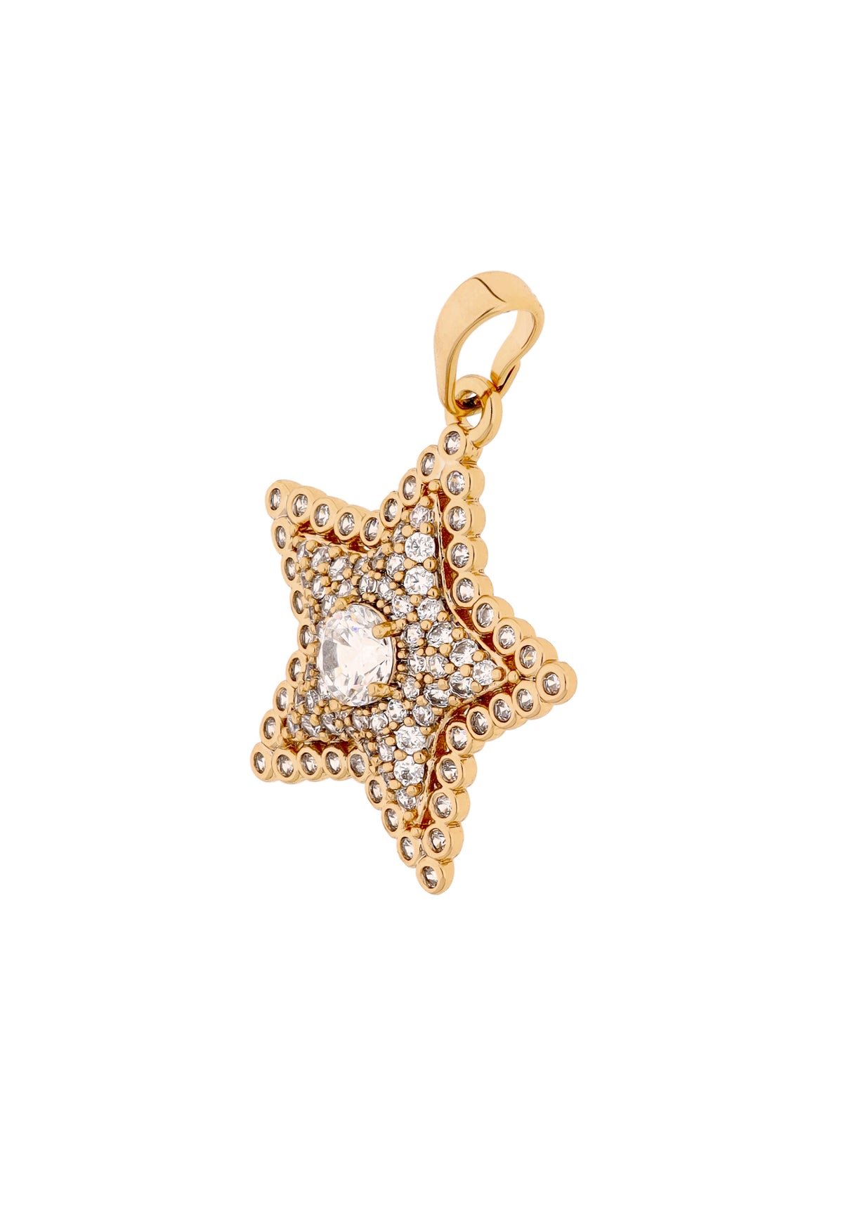 myMo at night Women's Pendant With Rhinestones