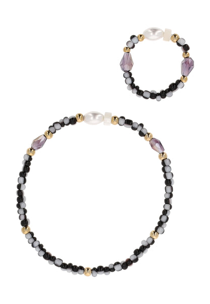 Usha FESTIVAL Jewelry Set With Bracelet And Ring