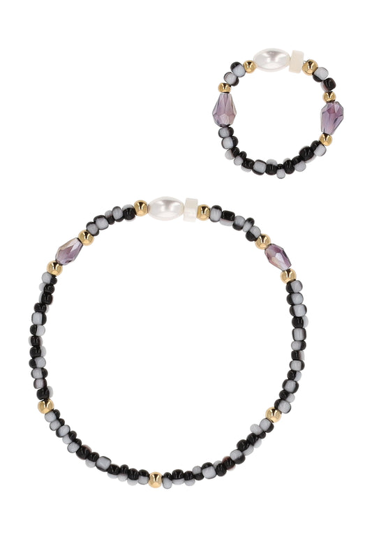 Usha FESTIVAL Jewelry Set With Bracelet And Ring