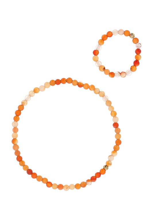 Usha FESTIVAL Jewelry Set With Bracelet And Ring