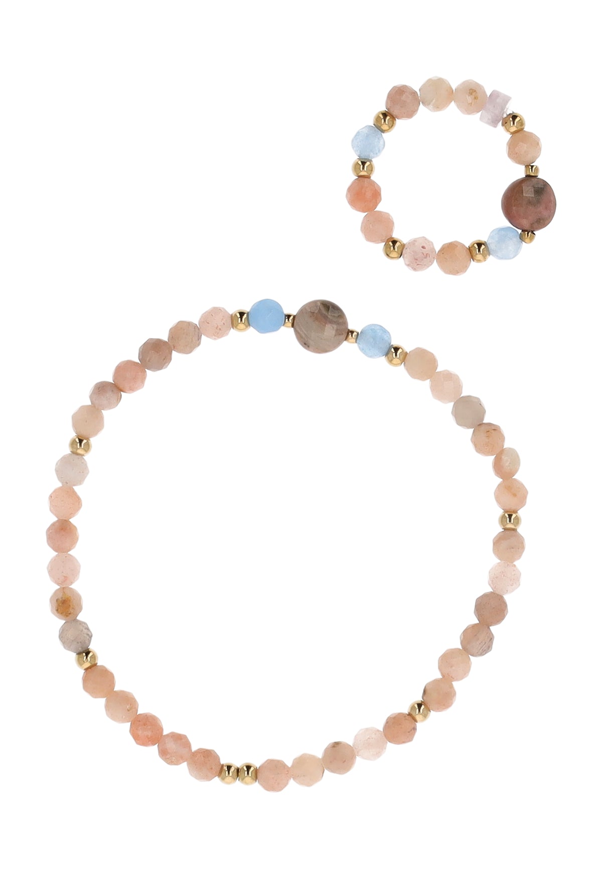 Usha FESTIVAL Jewelry Set With Bracelet And Ring
