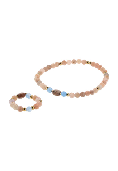 Usha FESTIVAL Jewelry Set With Bracelet And Ring