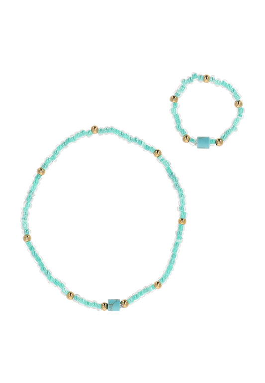 Izia Jewelry Set With Bracelet And Ring