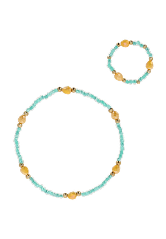 Izia Jewelry Set With Bracelet And Ring
