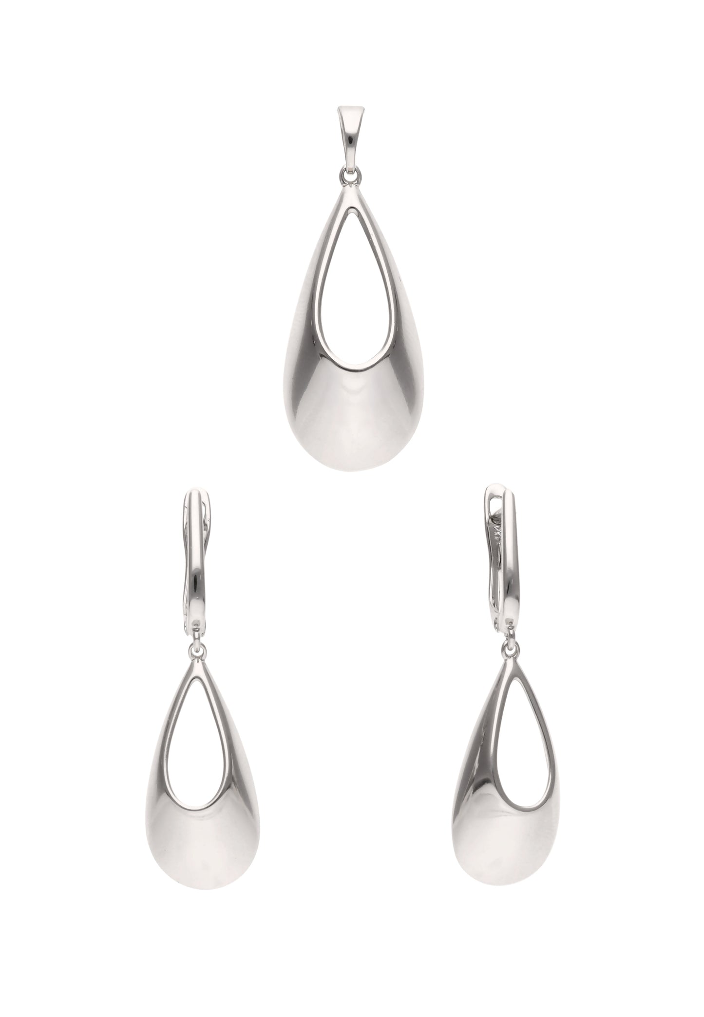 RISA Women's Jewelry Set With Earrings And Pendant