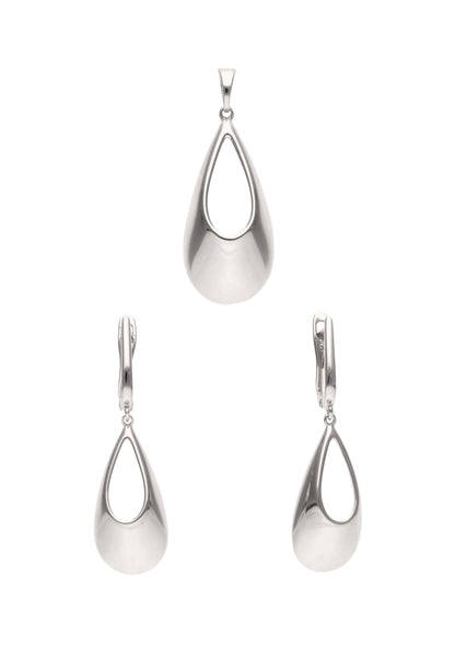 RISA Women's Jewelry Set With Earrings And Pendant