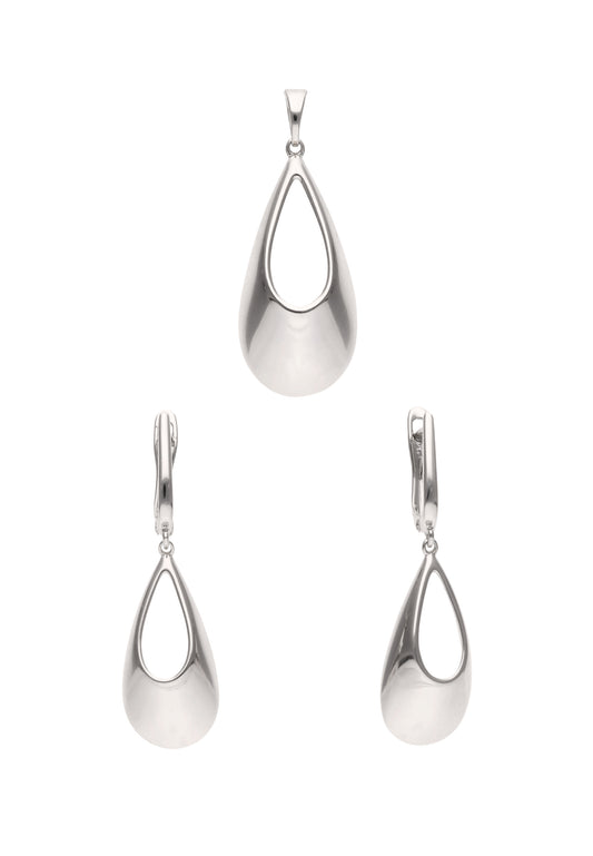 RISA Women's Jewelry Set With Earrings And Pendant