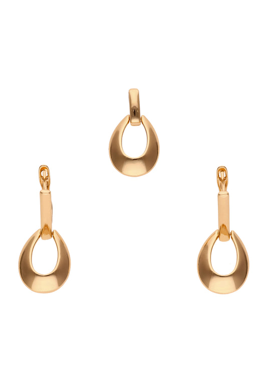 RISA Women's Jewelry Set With Earrings And Pendant
