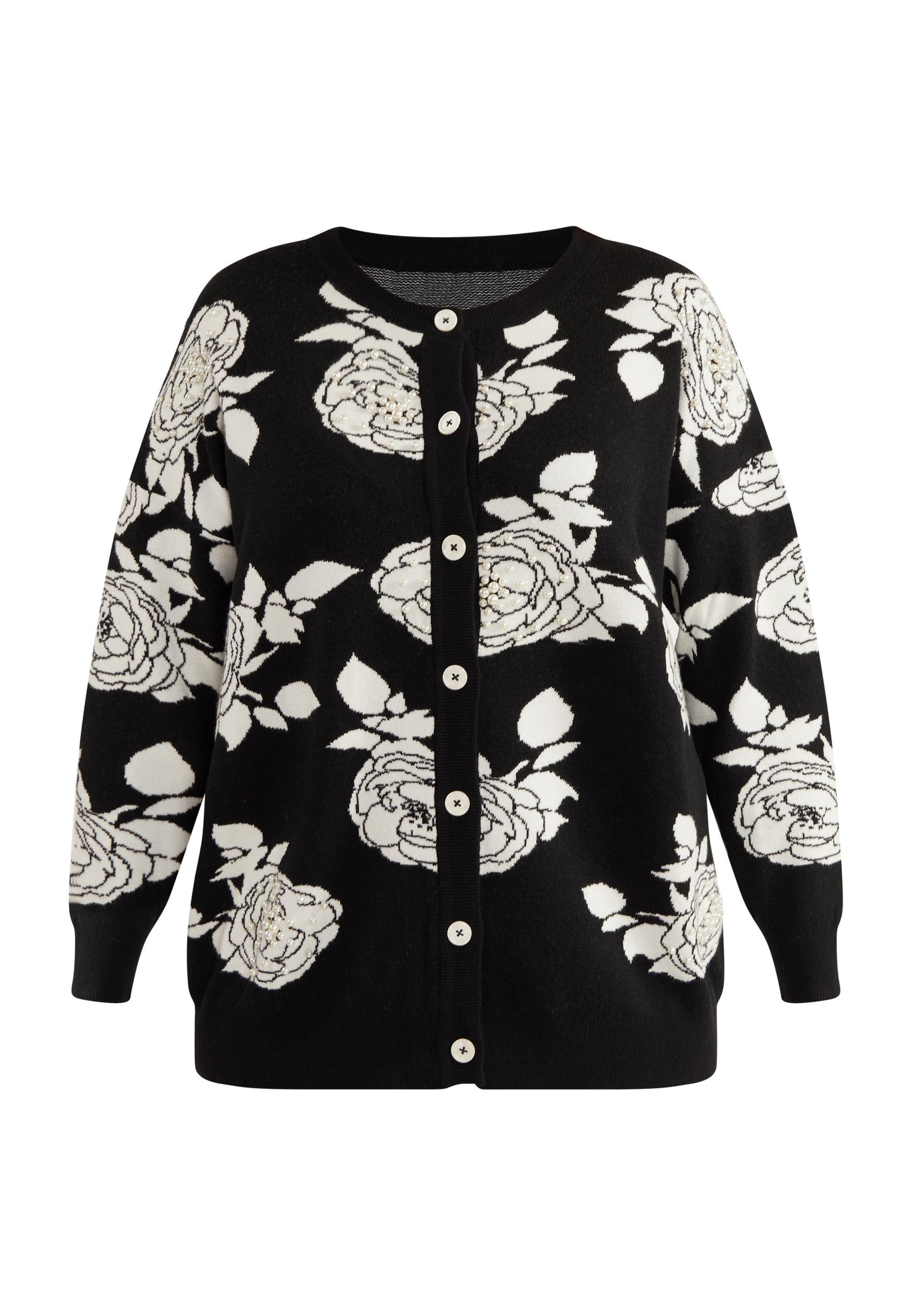 Albee Women's Cardigan With Pearls