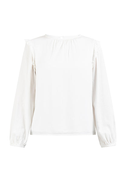 Albee Women's Classic Long Sleeve Blouse
