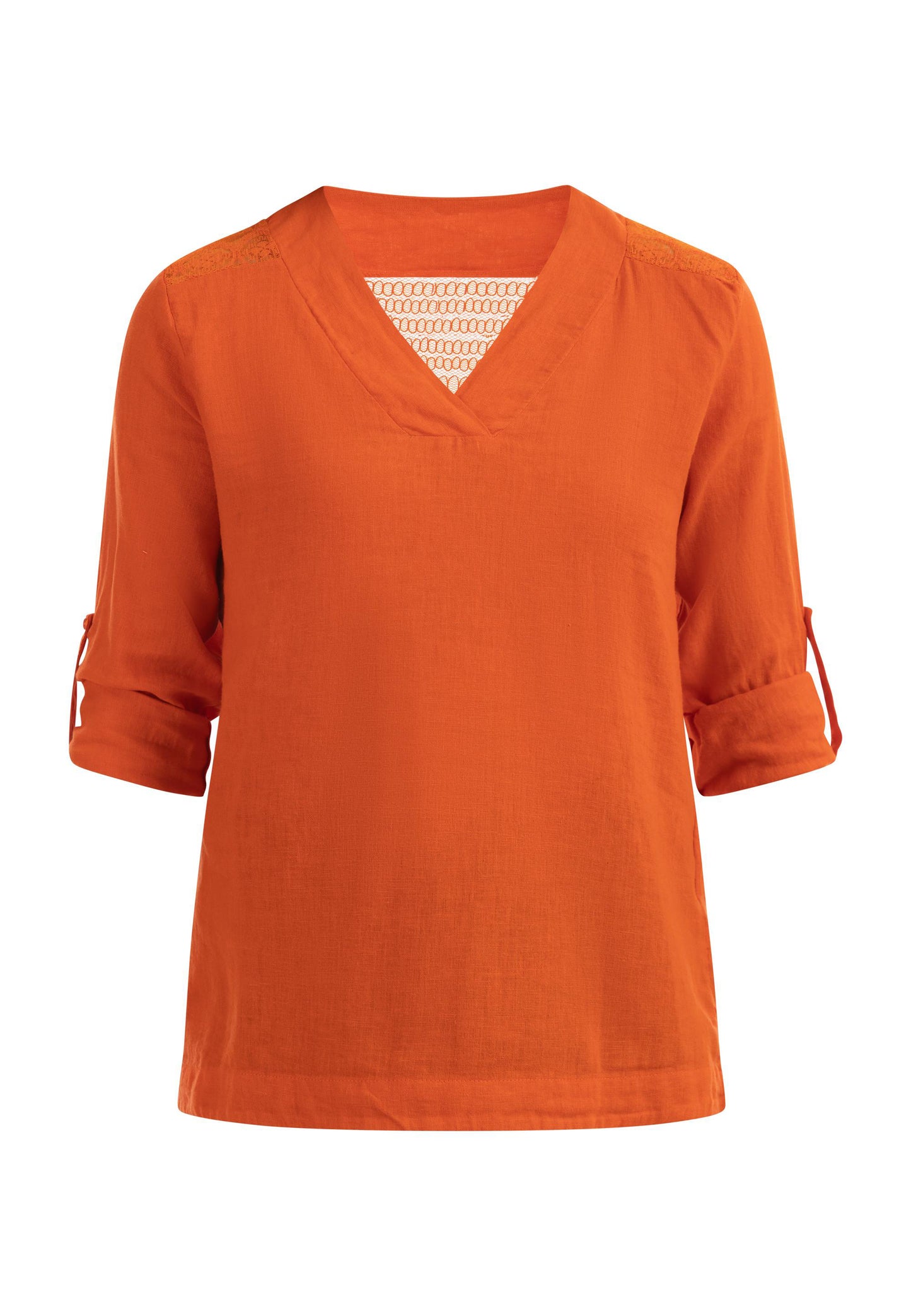 Albee Women's Blouse Shirt With Lace