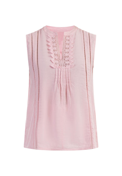 Albee Women's Blouse Top With Lace